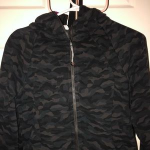 Camo scuba hoodie
